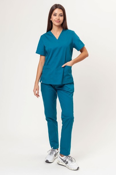 Lékařské kalhoty Sunrise Basic Regular FRESH karaibsky modré-3