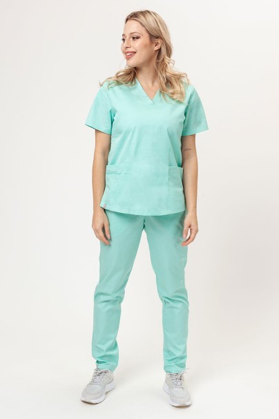 Dámské lékařské kalhoty Sunrise Basic Regular FRESH mátové-4
