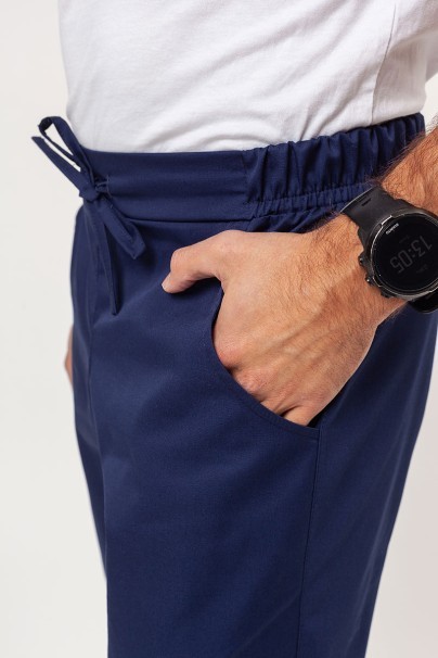 Pánské lékařské kalhoty Sunrise Basic Regular FRESH námořnická modř-3