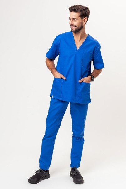 Pánská lékařská halena Sunrise Uniforms Basic Standard FRESH královsky modrá-7