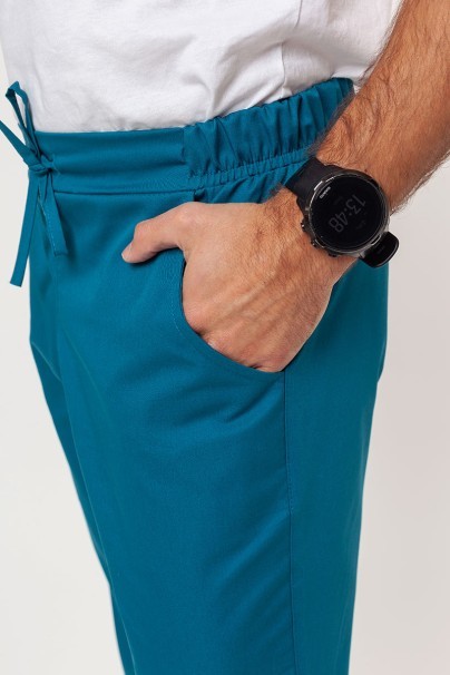 Pánské lékařské kalhoty Sunrise Basic Regular FRESH karaibsky modré-2