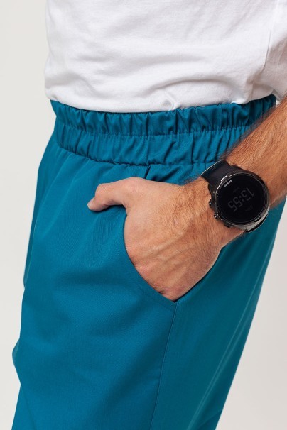 Pánské lékařské kalhoty Sunrise Easy FRESH jogger karaibsky modré-3