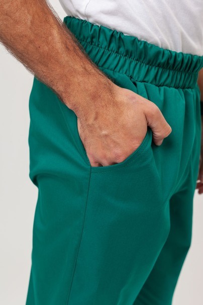 Pánské lékařské kalhoty Sunrise Easy FRESH jogger zelené-3