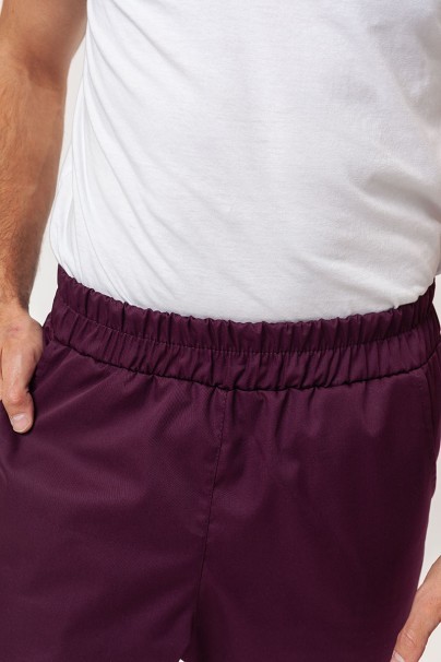 Pánská lékařská souprava Sunrise Basic Jogger FRESH burgundová-9