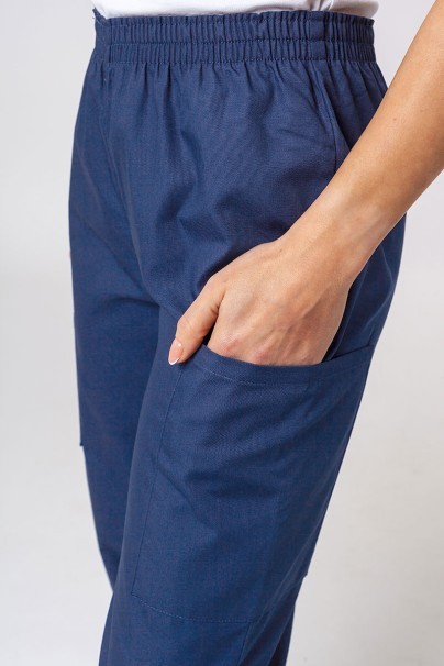 Lékařské dámské kalhoty Cherokee Originals Natural Rise námořnická modř-2
