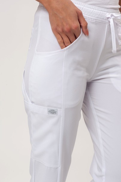 Dámská lékařská souprava Dickies EDS Essential (halena Mock, kalhoty Mid Rise) bílá-11