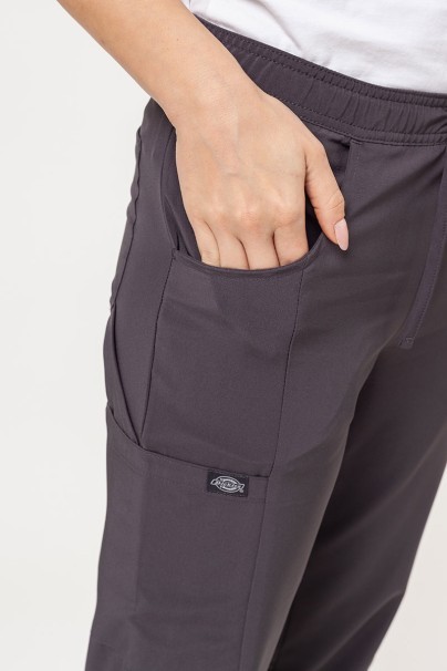 Dámská lékařská souprava Dickies EDS Essential (halena Mock, kalhoty Mid Rise) šedá-10