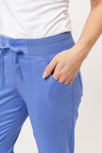 Dámské lékařské kalhoty Maevn Matrix Yogga jogger klasicky modré-3