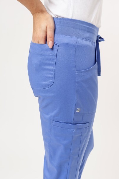 Dámské lékařské kalhoty Maevn Matrix Yogga jogger klasicky modré-4