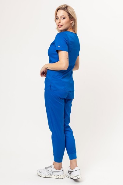 Dámské lékařské kalhoty Maevn Matrix Yogga jogger královsky modré-7
