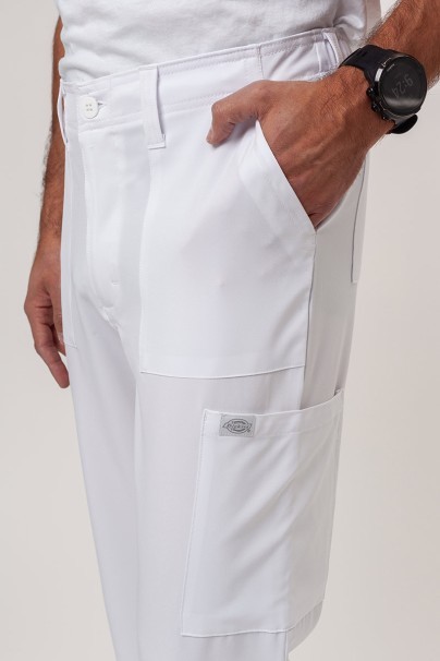 Pánské lékařské kalhoty Dickies EDS Essentials Natural Rise bílé-3