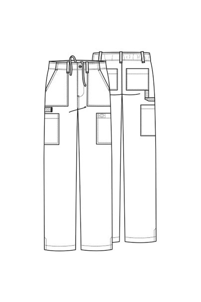 Pánské lékařské kalhoty Dickies EDS Essentials Natural Rise šedé-8