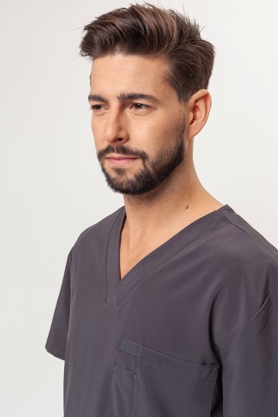 Pánská lékařská souprava Dickies EDS Essentials (halena V-neck, kalhoty Natural Rise) šedá-4