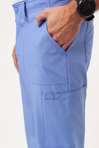 Pánská lékařská souprava Dickies EDS Essentials (halena V-neck, kalhoty Natural Rise) klasicky modrá-10