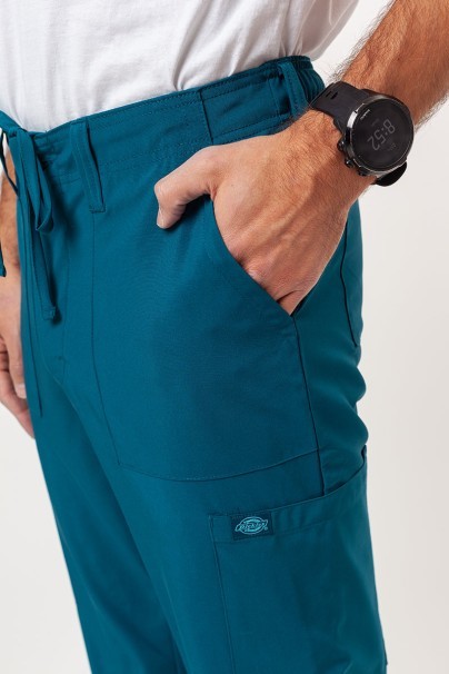 Pánská lékařská souprava Dickies EDS Essentials (halena V-neck, kalhoty Natural Rise) karaibsky modrá-11