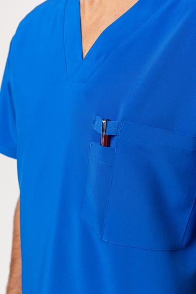 Pánská lékařská souprava Dickies EDS Essentials (halena V-neck, kalhoty Natural Rise) královský modrá-4