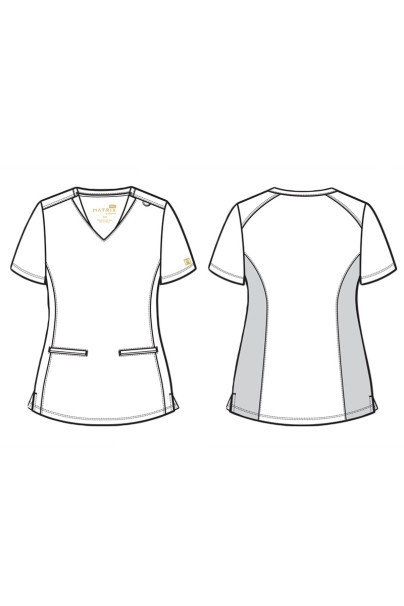 Dámská lékařská souprava Maevn Matrix Pro (halena Curved, kalhoty jogger) olivková-14