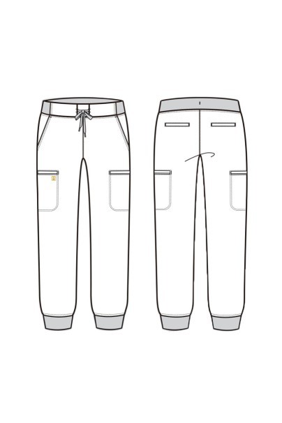 Dámská lékařská souprava Maevn Matrix Pro (halena Curved, kalhoty jogger) olivková-13