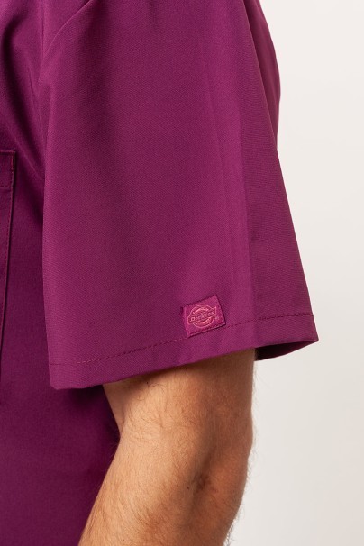 Pánská lékařská souprava Dickies EDS Essentials (halena V-neck, kalhoty Natural Rise) třešňová-6