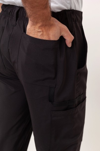 Pánská lékařská souprava Dickies EDS Essentials (halena V-neck, kalhoty Natural Rise) černá-11