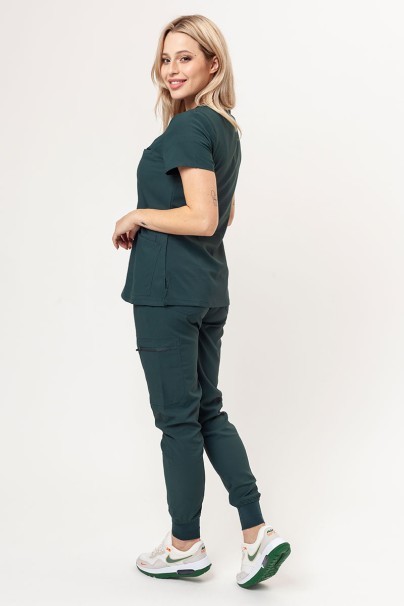 Dámské lékařská souprava Uniforms World 109PSX Shelly Jogger (kalhoty Ava) tmavě zelená-2