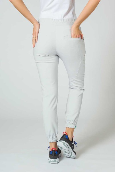 PROMO Dámské lékařské kalhoty Sunrise Uniforms Premium Chill jogger světle šedé-1
