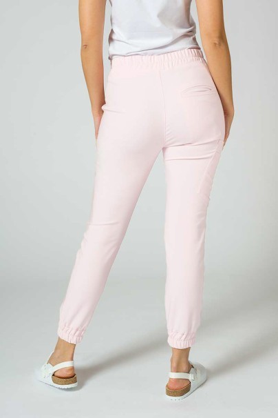 PROMO Dámské lékařské kalhoty Sunrise Uniforms Premium Chill jogger pastelově růžové-1