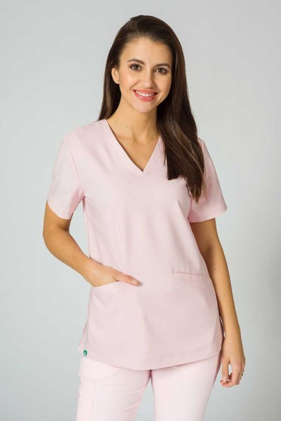 PROMO Lékařská souprava Sunrise Uniforms Premium (halena Joy, kalhoty Chill) pastelově růžová-2