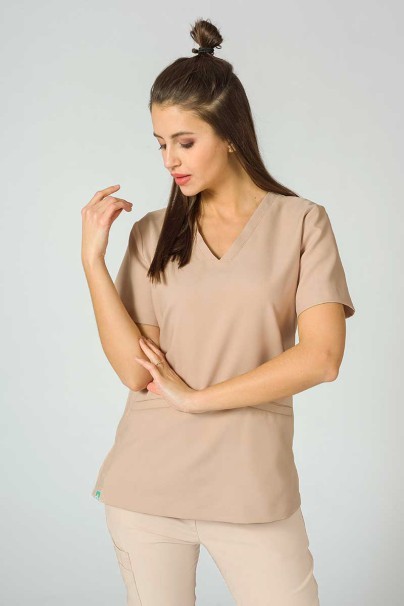PROMO Lékařská souprava Sunrise Uniforms Premium (halena Joy, kalhoty Chill) béžová-3