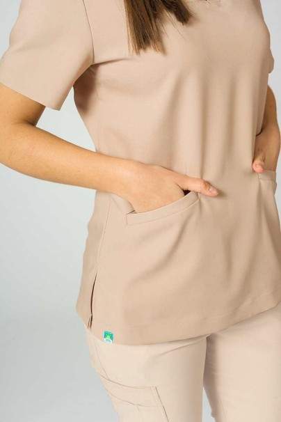 PROMO Lékařská souprava Sunrise Uniforms Premium (halena Joy, kalhoty Chill) béžová-7