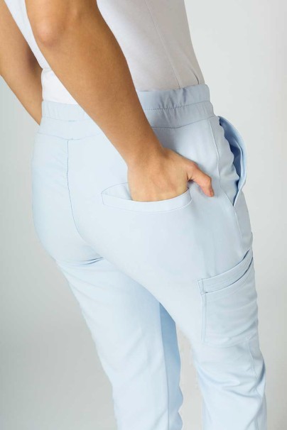 PROMO Dámské lékařské kalhoty Sunrise Uniforms Premium Chill jogger blankytně modré-3