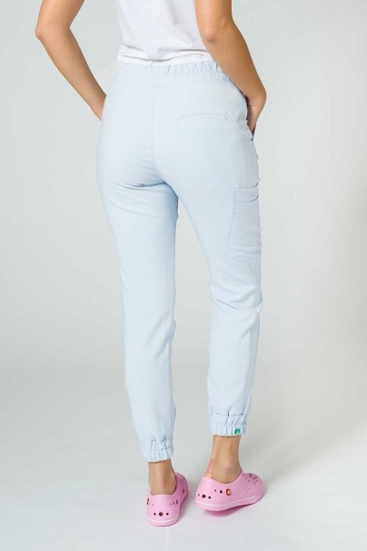 PROMO Dámské lékařské kalhoty Sunrise Uniforms Premium Chill jogger blankytně modré-2