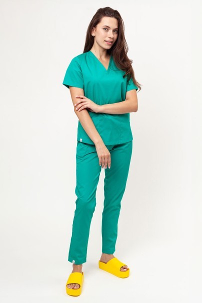 Dámské lékařské kalhoty Sunrise Basic Regular FRESH světle zelené-5