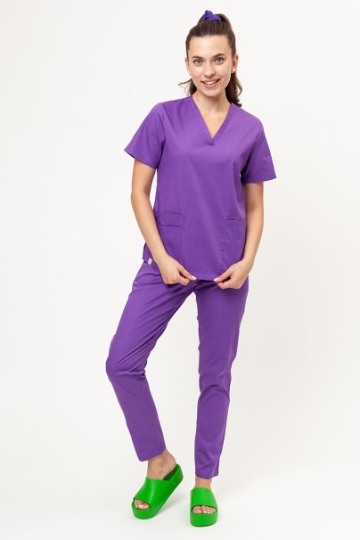 Dámské lékařské kalhoty Sunrise Basic Regular FRESH fialové-4