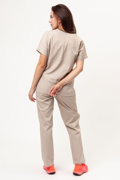 Dámské lékařské kalhoty Cherokee Originals Natural Rise béžové-5
