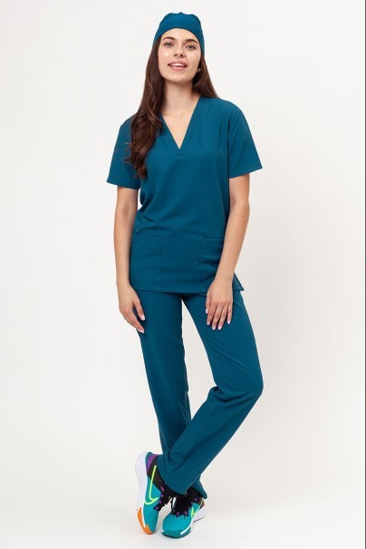 Lékařská čepice Velilla Microfiber karaibsky modrá-6
