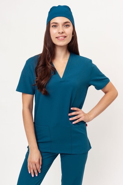 Lékařská čepice Velilla Microfiber karaibsky modrá-5
