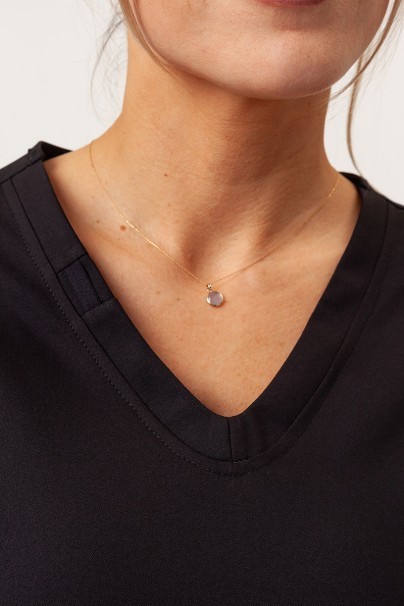 Dámská lékařská halena Cherokee Ultra V-neck Top černá-2