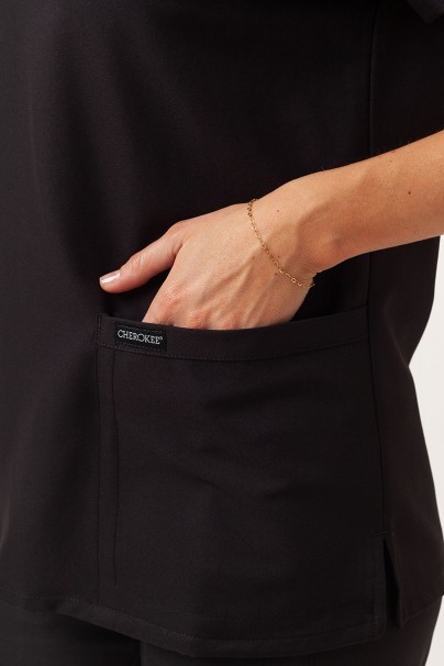 Dámská lékařská souprava Cherokee Ultra (halena V-neck, kalhoty Jogger) černá-5