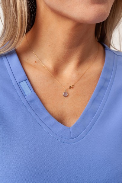 Dámská lékařská halena Cherokee Ultra V-neck Top klasicky modrá-2