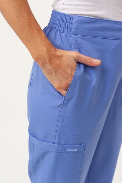 Dámské lékařské kalhoty Cherokee Ultra jogger klasicky modré-3
