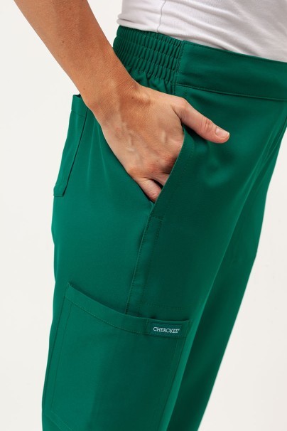 Dámské lékařské kalhoty Cherokee Ultra jogger zelené-5
