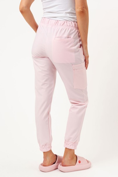 Dámské lékařské kalhoty Sunrise Uniforms Premium Vibe jogger pastelově růžové-2