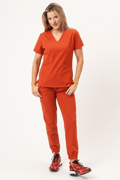 Dámské lékařské kalhoty Sunrise Uniforms Premium Vibe jogger rooibos tea-2