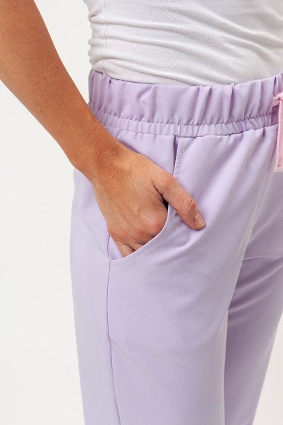 Dámské lékařské kalhoty Sunrise Uniforms Premium Pride levandulové-2