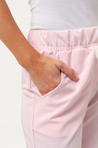 Dámské lékařské kalhoty Sunrise Uniforms Premium Pride pastelově růžové-3
