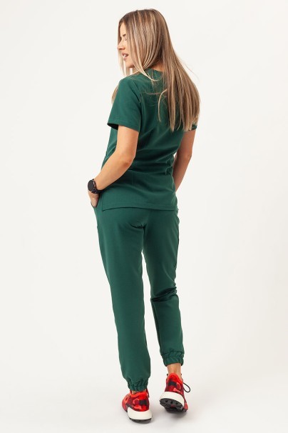 Lékařská souprava Sunrise Uniforms Premium (halena Aura, kalhoty Vibe) tmavě zelená-2