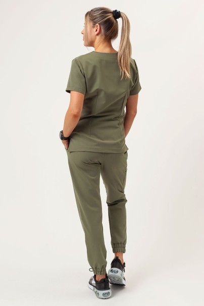 Lékařská souprava Sunrise Uniforms Premium (halena Aura, kalhoty Vibe) olivková-2