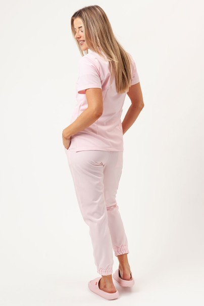 Lékařská souprava Sunrise Uniforms Premium (halena Aura, kalhoty Vibe) pastelově růžová-2