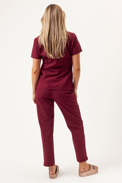 Lékařská souprava Sunrise Uniforms Premium (halena Aura, kalhoty Pride) švestková-2